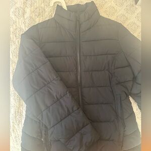 Abercrombie Black Puffer